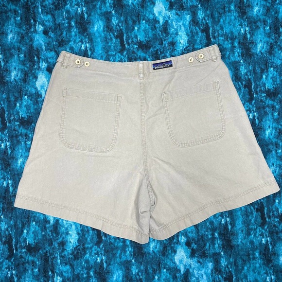 Patagonia Khaki Shorts Women’s Size 14 Tan Brown - Picture 2 of 7